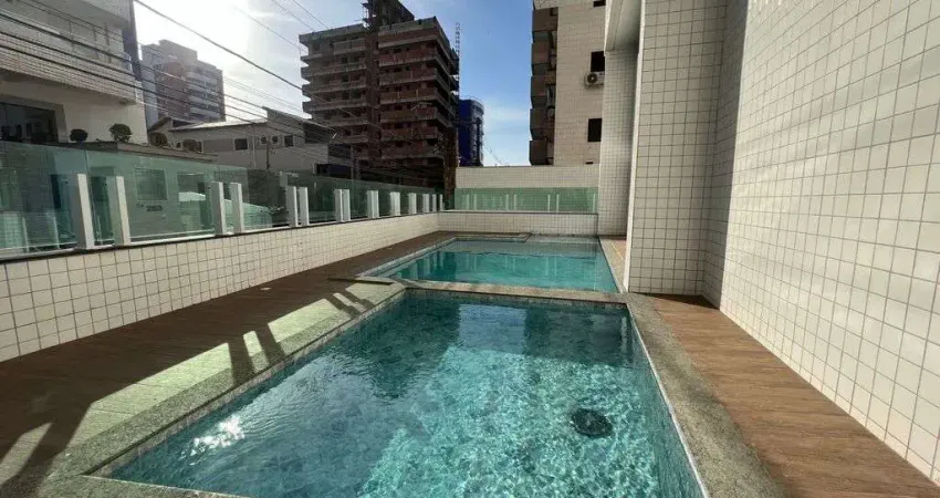 Apartamento novo com 2 dormitórios, 2 vagas , no bairro aviação – praia grande