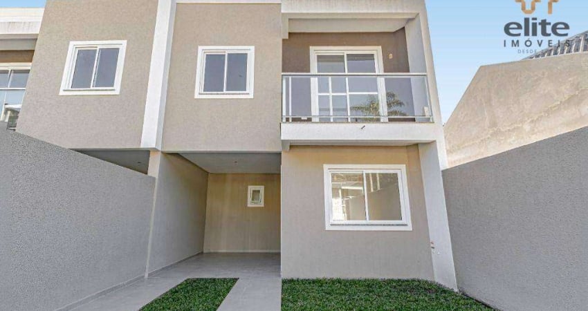 Sobrado com 3 dormitórios à venda, 87 m² por R$ 550.000,00 - Santa Felicidade - Curitiba/PR