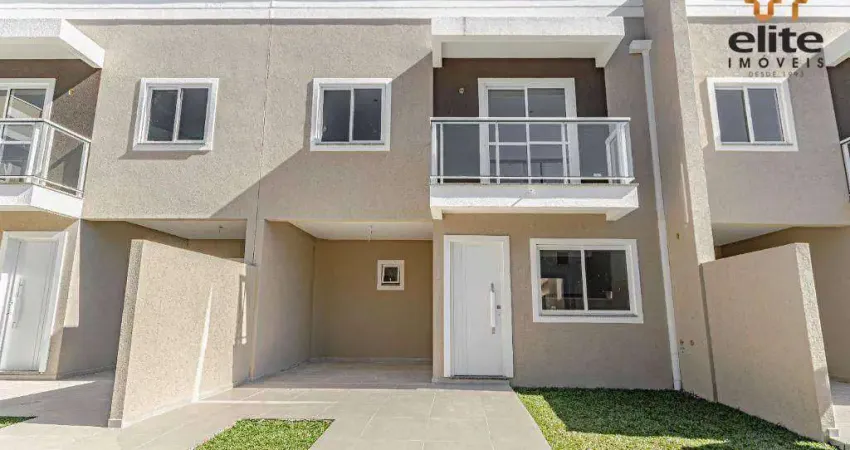 Sobrado com 3 dormitórios à venda, 87 m² santa felicidade - curitiba/pr