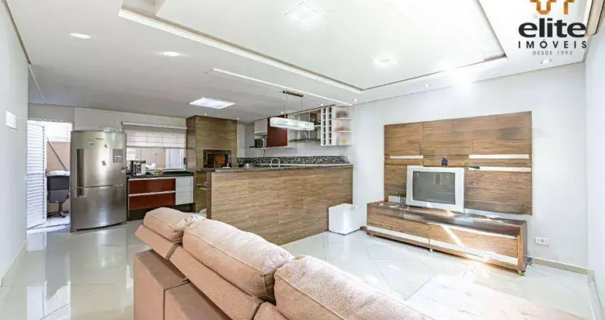 Sobrado com 3 dormitórios à venda, 191 m² por R$ 788.000,00 - Lindóia - Curitiba/PR