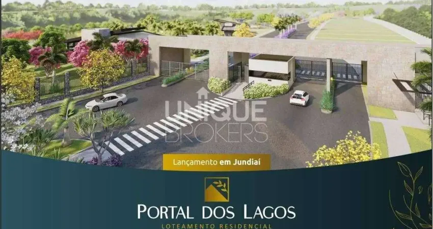Lote/terreno à venda no condomínio portal dos lagos, bairro corrupira - jundiaí