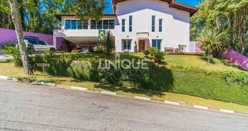 Casa à venda, 500 m² por r$ 2.200.000,00 - alpes dos araçás (jordanésia) - cajamar/sp