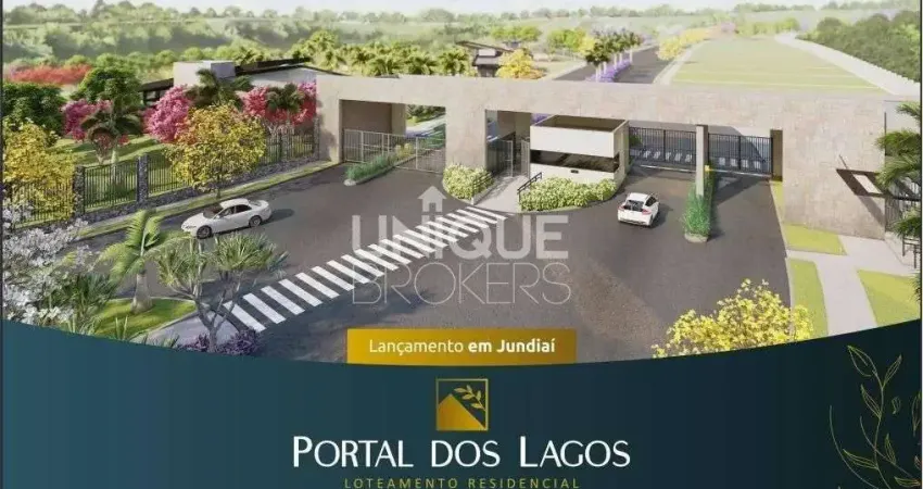 Lote/terreno à venda no condomínio portal dos lagos, bairro corrupira - jundiaí