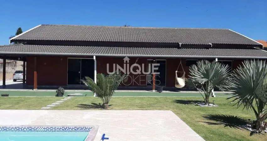 Chácara com 3 dormitórios à venda, 2600 m² - estância figueira branca - campo limpo paulista/sp