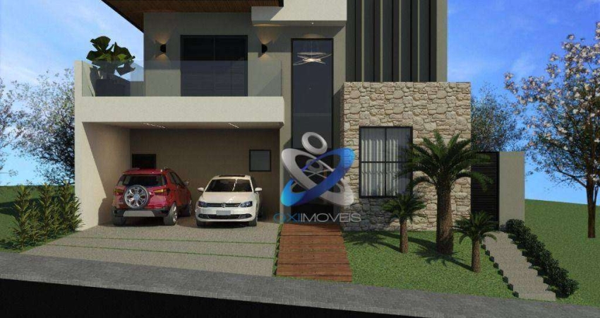 Sobrado com 3 dormitórios à venda, 214 m² por R$ 1.600.000,00 - Condomínio Terras do Vale - Caçapava/SP
