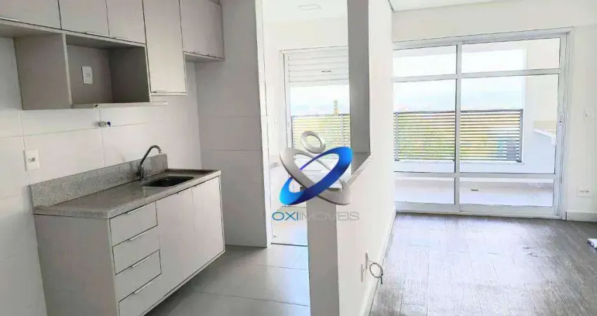 Apartamento com 1 dormitório para alugar, 51 m² por r$ 4.133,00/mês - jardim aquarius - são josé dos campos/sp