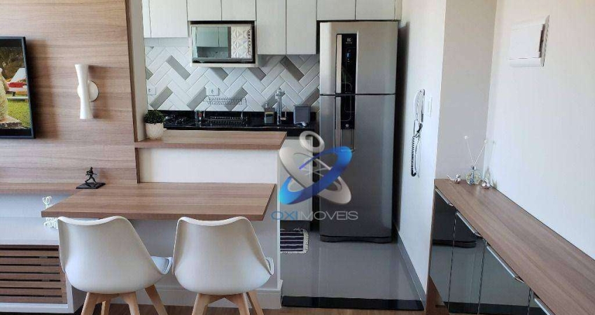Apartamento com 2 dormitórios à venda, 46 m² por R$ 270.000,00 - Vila Iracema - São José dos Campos/SP