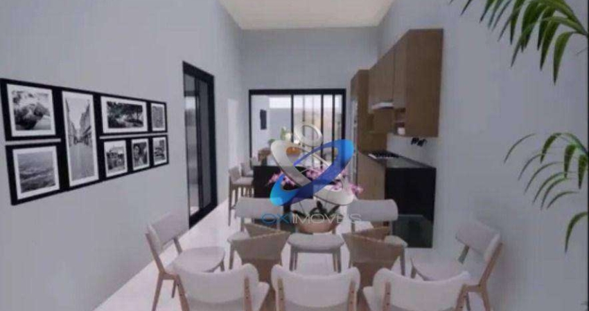 Casa à venda, 112 m² por R$ 554.000,00 - Residencial Parque dos Sinos - Jacareí/SP