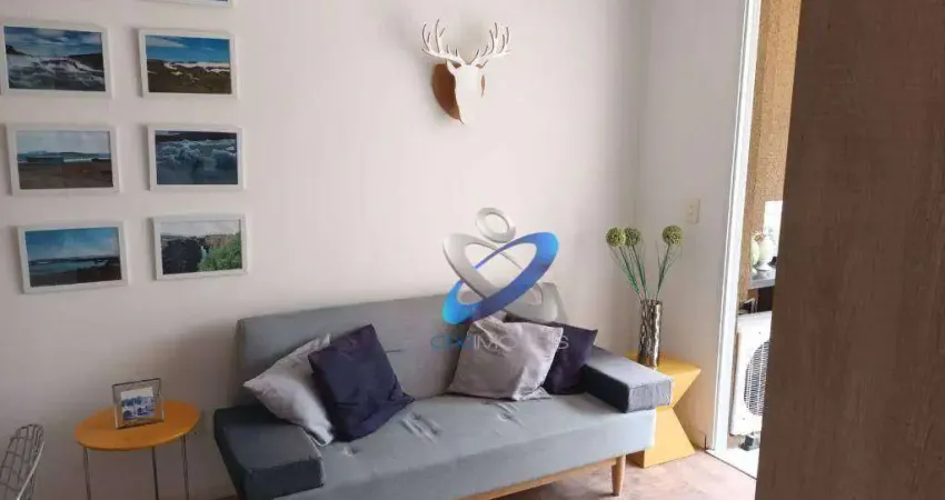Apartamento com 1 dormitório para alugar, 37 m² por R$ 3.510,00/mês - Centro - São José dos Campos/SP