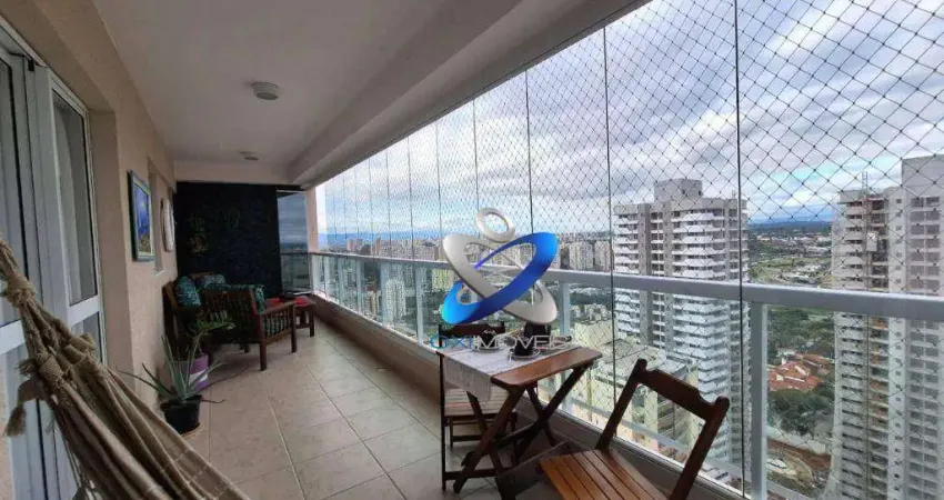 Apartamento com 3 dormitórios à venda, 127 m²  - Jardim Aquarius - São José dos Campos/SP