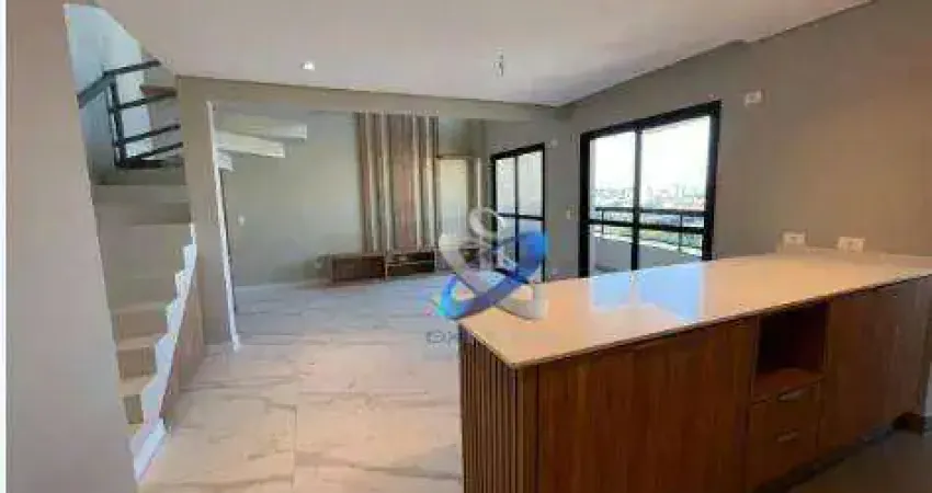 Loft com 1 dormitório, 94 m² - venda por r$ 1.050.000,00 ou aluguel por r$ 6.590,00/mês - parque residencial aquarius - são josé dos campos/sp