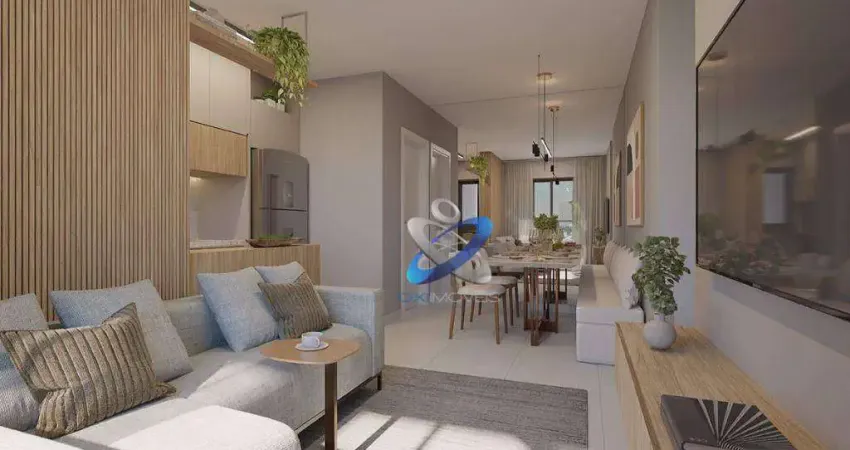 Apartamento com 3 dormitórios à venda, 80 m² por r$ 610.000,00 - parque industrial - são josé dos campos/sp