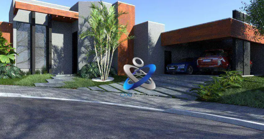 Casa com 3 dormitórios à venda, 193 m² por R$ 1.600.000,00 - Condomínio Terras do Vale - Caçapava/SP