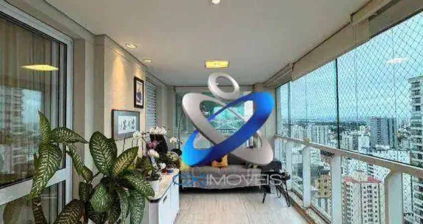 Apartamento com 4 dormitórios à venda, 192 m² - jardim aquarius - são josé dos campos/sp