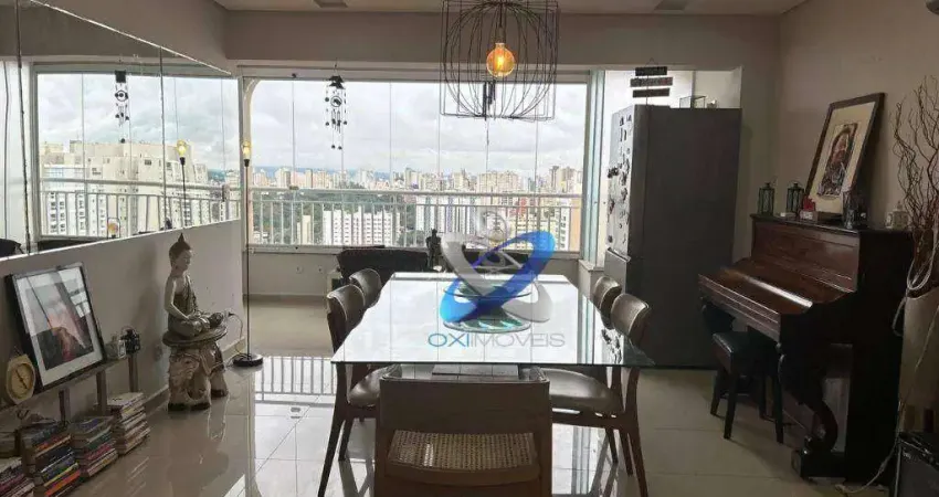 Apartamento duplex com 3 dormitórios para alugar, 182 m² por r$ 9.848,00/mês - vila ema - são josé dos campos/sp