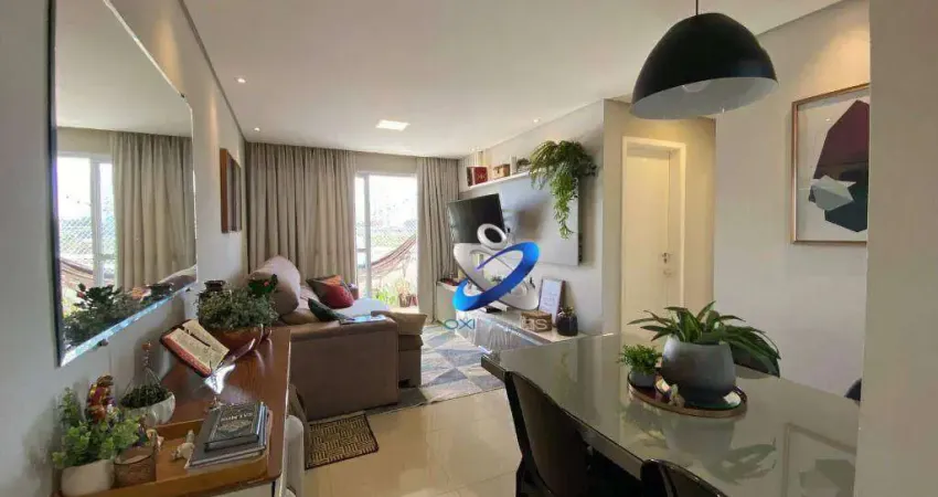 Apartamento com 2 dormitórios à venda, 60 m² - parque industrial - são josé dos campos/sp