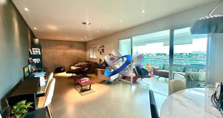 Apartamento com 3 dormitórios à venda, 190 m² por r$ 2.500.000,00 - jardim das colinas - são josé dos campos/sp