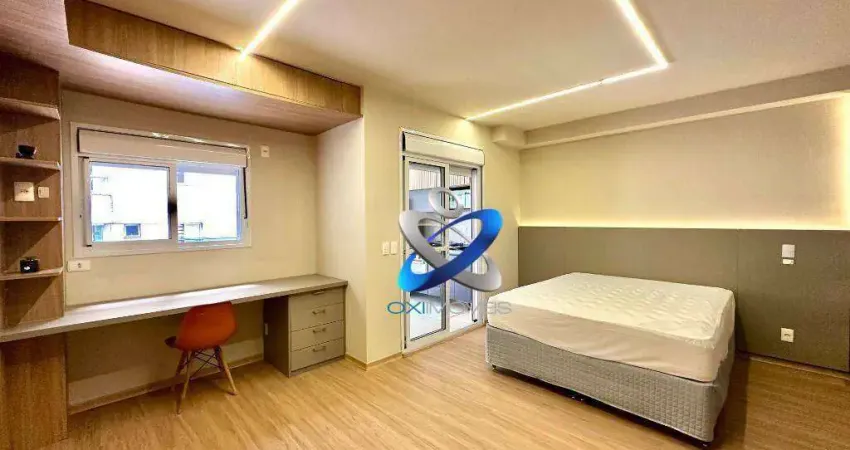 Apartamento com 1 dormitório à venda, 50 m² por r$ 660.000 - altos do esplanada - são josé dos campos/sp