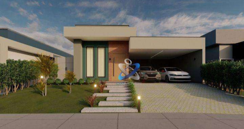 Casa com 3 dormitórios à venda, 150 m² por R$ 700.000,00 - Condomínio Terras do Vale - Caçapava/SP