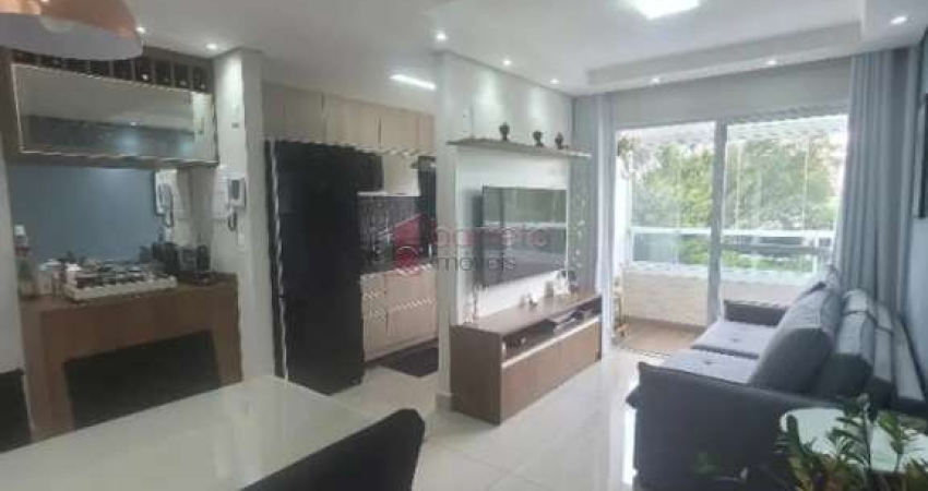 Apartamento com 2 quartos à venda na Avenida Antônio Pincinato, Torre B-Di Cavalcanti, --, Recanto Quarto Centenário, Jundiaí