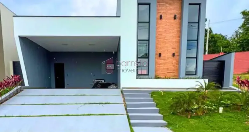 Linda casa térrea à venda no condomínio villagio azzure em itupeva/sp