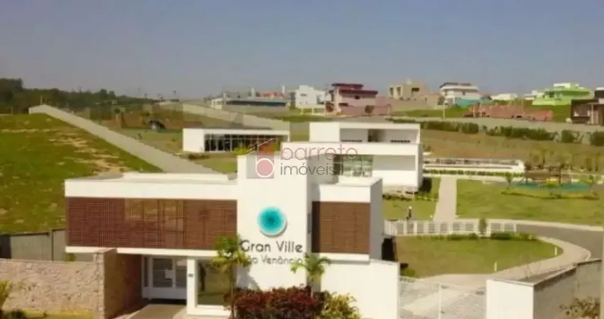 Terreno para venda no condomínio gran ville são venâncio - itupeva/sp
