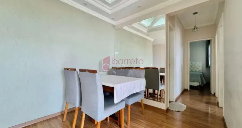 APARTAMENTO COM 3 DORMITÓRIOS  À VENDA NO CONDOMÍNIO VERONA NO BAIRRO VILA GUARANI EM JUNDIAÍ/SP