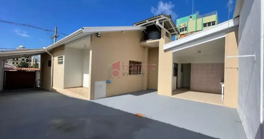 CASA PARA VENDA E LOCAÇÃO NO BAIRRO ANHANGABAÚ EM JUNDIAÍ/SP