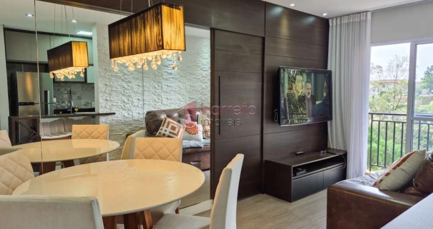 APARTAMENTO MOBILIADO À VENDA NO CONDOMÍNIO DUO RESERVA DO JAPI - JUNDIAÍ/SP
