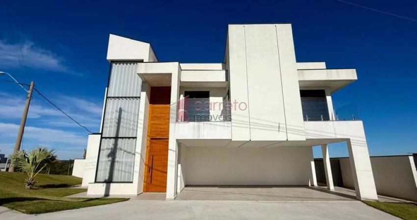 SOBRADO COM 3 SUÍTES + LOFT PARA HÓSPEDES À VENDA NO CONDOMÍNIO TERRAS DE JUNDIAÍ - JUNDIAÍ/SP