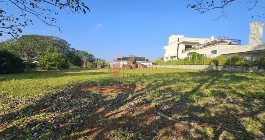 TERRENO PARA VENDA NO CONDOMÍNIO VILLAGGIO PARADISO - ITATIBA/SP