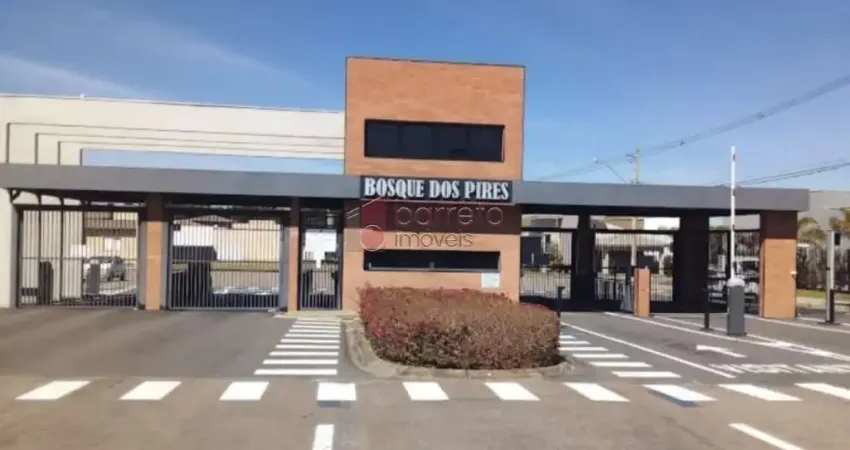 Terreno à venda no condomínio bosque dos pires em itatiba/sp