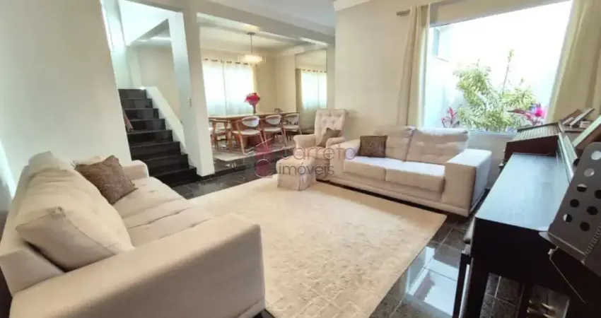 Sobrado mobiliado para locação e venda no condomínio residencial boa vista - jundiaí/sp