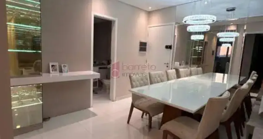 Apartamento mobiliado para locação no condomínio naturale sport acqua life - jundiaí/sp