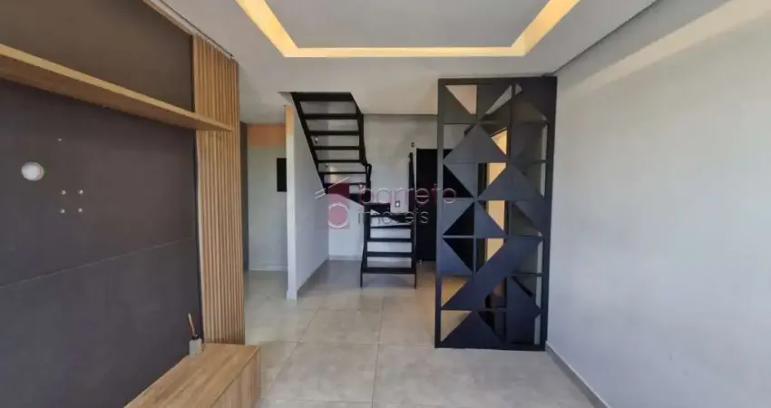 Apartamento cobertura para locação e venda no condomínio fatto i - jundiaí/sp