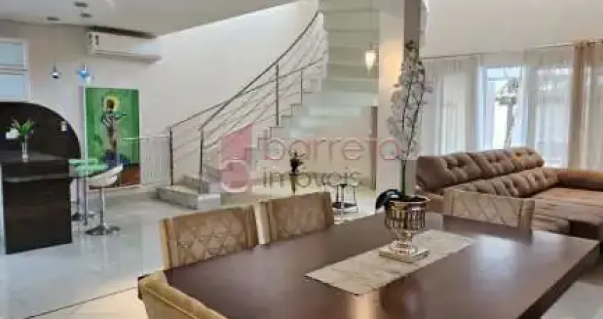 Sobrado mobiliado para locação no condomínio bosque dos jatobás no engordadouro - jundiaí/sp