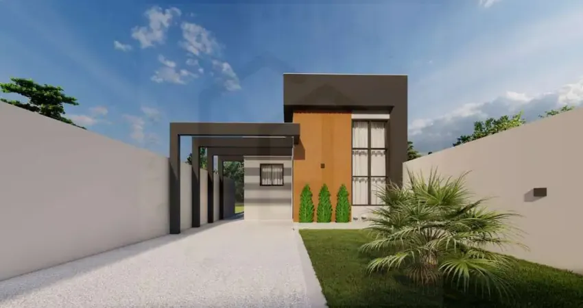 CASA DE 2 DORMITÓRIOS SENDO 1 SUÍTE