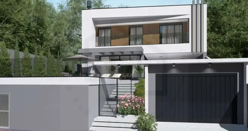 CASA COM 3 DORMITÓRIOS SENDO 1 SUÍTE E 2 DEMI-SUÍTES