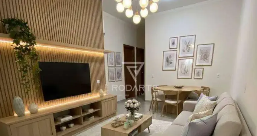 Casa com 3 dormitórios à venda, 120 m² por r$ 293.000,00 - parque dos flamboyans - ribeirão preto/sp