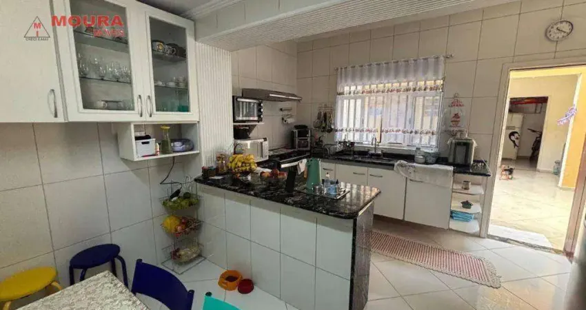 Sobrado com 3 dormitórios à venda, 160 m² por r$ 750.000,00 - parque fongaro - são paulo/sp