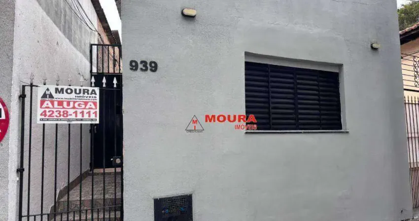 Casa com 2 dormitórios para alugar, 45 m² por r$ 1.600,00/mês - cerâmica - são caetano do sul/sp