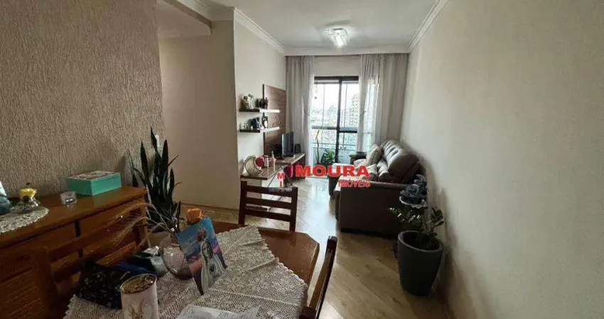Apartamento com 3 dormitórios à venda, 66 m² por r$ 430.000,00 - rudge ramos - são bernardo do campo/sp