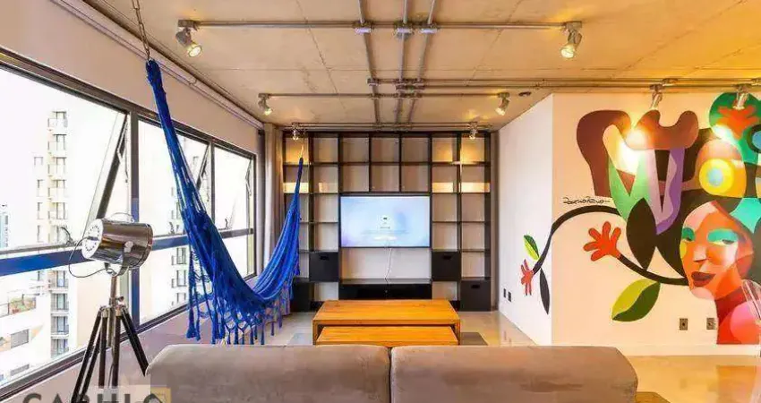 Apartamento com 1 dormitório à venda, 70 m² por R$ 870.000,00 - Cambuí - Campinas/SP