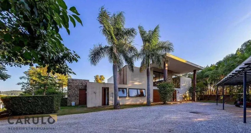 Casa com 5 dormitórios à venda, 752 m² por R$ 17.850.000,00 - Condomínio Fazenda da Grama - Itupeva/SP