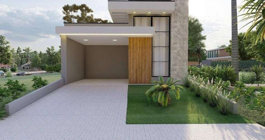 Casa com 3 dormitórios à venda, 140 m² por R$ 1.040.000,00 - Vila Monte Alegre - Paulínia/SP