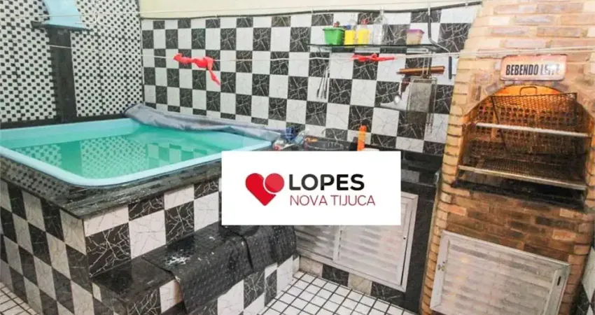 Apartamento à venda com 2 quartos em grajaú, rio de janeiro - rj