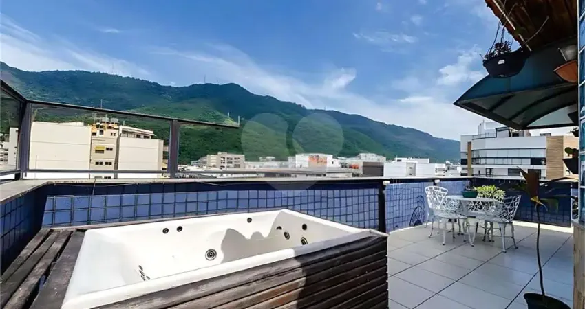 Cobertura à venda com 3 quartos, sendo 1 suíte,  no condomínio parkuruguai, rio de janeiro - rj