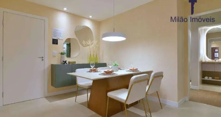 Apartamento 2 dormitórios à venda, 70 m² - Fascínio Planeta - Centro - Sorocaba/SP