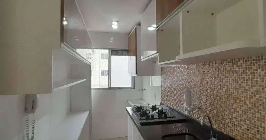 Apartamento 2 dormitórios para locação, 46 m² - condomínio parque sicília - vossoroca - votorantim/sp