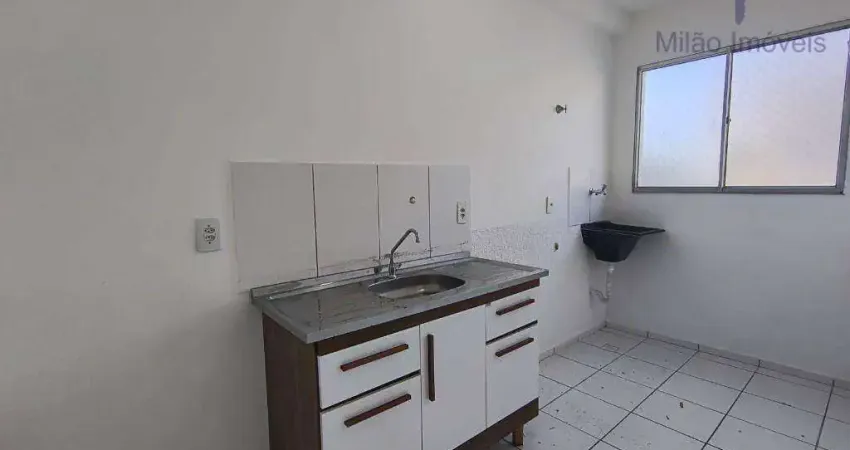 Apartamento para locação 2 dormitórios, região campolim, condomínio parque sicília
